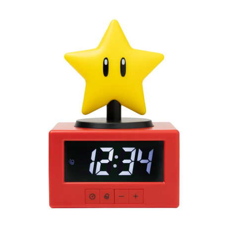 Paladone Icons: Super Mario - Super Star Alarm Clock (Pp13708nn)