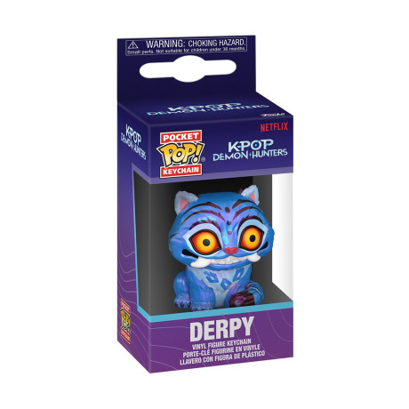 Funko Pocket Pop!: k-pop Demon Hunters - Derpy Vinyl Figure Keychain