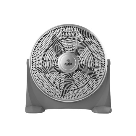 Estia Ανεμιστηρας Επιδαπεδιος Hurricane 50cm 90w Ασημι