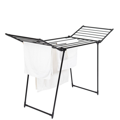 Estia Απλωστρα Δαπεδου neo Black Μεταλλικη 1.75x1.07x60 Πτυσσομενη