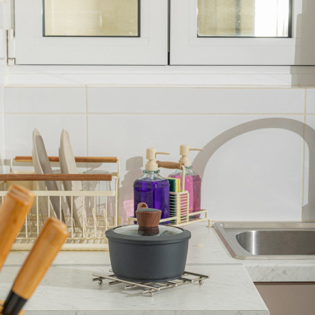 Estia Βαση Μαγειρικου Σκευους Nickel απο Κραμα Ψευδαργυρου