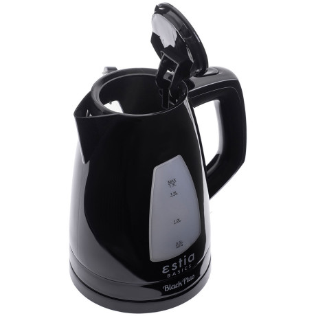Estia Βραστηρας Black Plus Πλαστικος 2200w 1.7lt Μαυρος