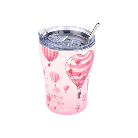 Estia Θερμος Coffee mug Save the Aegean 350ml Love Ascend