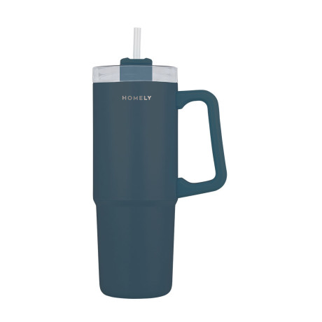 Θερμος Straw Tumbler 900ml Indigo Blue