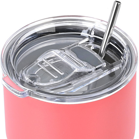 Estia Θερμος mug Lite Save the Aegean 400ml Fusion Coral