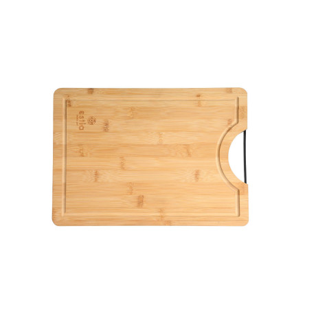 Estia Επιφανεια Κοπης Bamboo Essentials 35x25cm με Μεταλλικη Λαβη