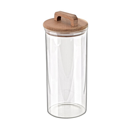 Estia Δοχειο Αποθηκευσης Allure Γυαλινο 1300ml 10x10x22cm