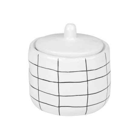 Estia Δοχειο για Βαμβακι Cage Κεραμικο 11x11cm
