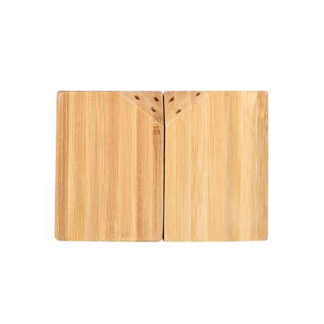 Estia Δοχειο για Αλατι & Πιπερι Bamboo Essentials με Μαγνητη σετ 2 Τεμ.