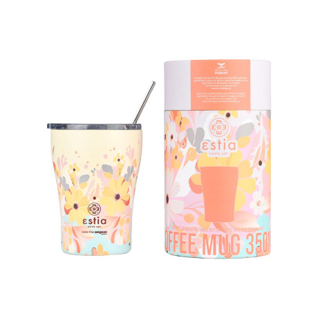 Estia Θερμος Coffee mug Save the Aegean 350ml Spring Sonata