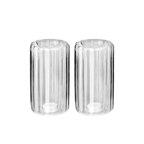 Estia Δοχεια για Αλατι & Πιπερι Allure Γυαλινα σετ 2 tem