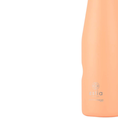 Estia Θερμος Travel Flask Save the Aegean 500ml Peach Fuzz