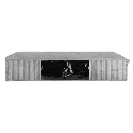 Θηκη Αποθηκευσης non Woven Υφασματινη 100x50x20cm με Παραθυρο Ivory