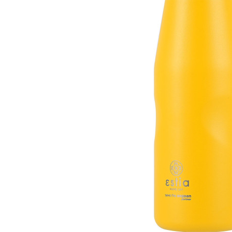 Estia Θερμος Travel Flask Save the Aegean 500ml Pineapple Yellow