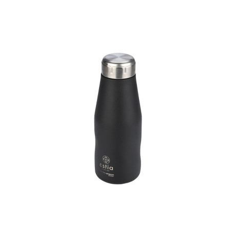 Estia Θερμος Travel Flask Save the Aegean 350ml Midnight Black