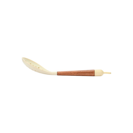 Estia Κουταλα Τρυπητη Allure Σιλικονης Ivory