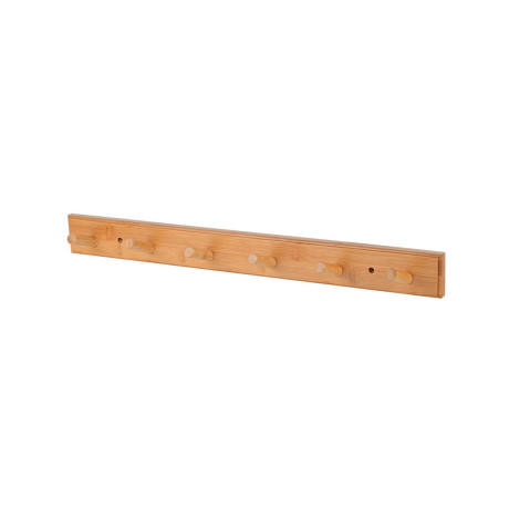Estia Κρεμαστρα Τοιχου Bamboo 59x6x7cm 6 Θεσεων
