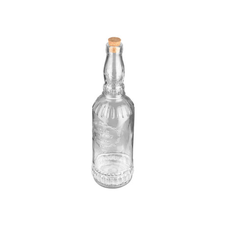 Estia Μπουκαλι Γυαλινο 720ml με Καπακι Φελλου