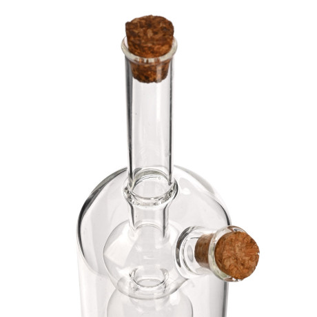 Estia Μπουκαλι για Λαδι & Ξυδι Γυαλινο 350ml 2 σε 1