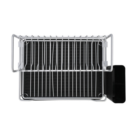 Estia Πιατοθηκη Αλουμινιου Διωροφη με Πλαστικο Δισκο