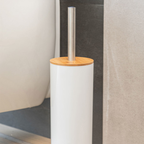 Estia Πιγκαλ Bamboo Essentials Μεταλλικο Λευκο