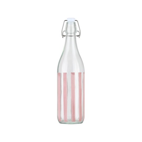 Estia Μπουκαλι Ligne Γυαλινο 1000ml ροζ