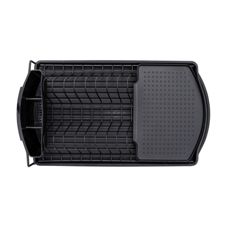 Πιατοθηκη Studio Μεταλλικη 47χ26cm Μαυρη