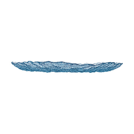 Estia Πιατελα Σερβιρισματος Roche Γυαλινη 32x2.9cm Μπλε