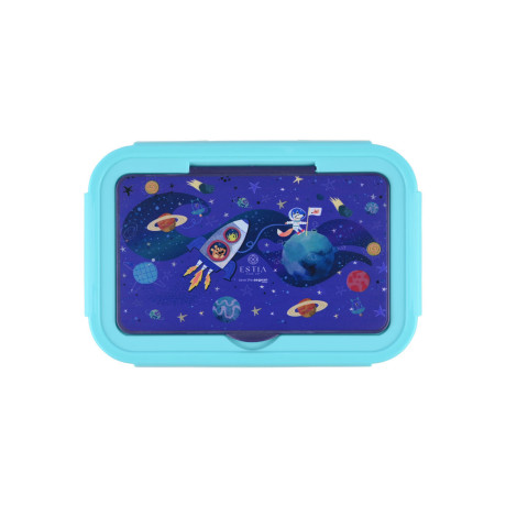Estia Παιδικο Φαγητοδοχειο Save the Aegean 900ml με 2 Ανοξ. Θηκες Solar Jump