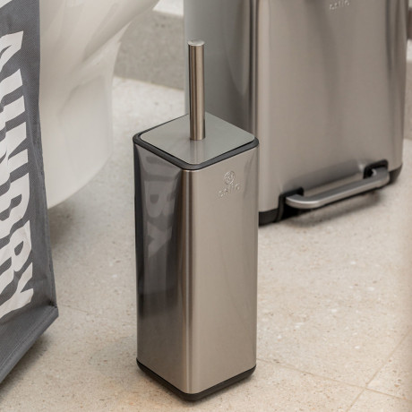 Estia Πιγκαλ Cubic Ανοξειδωτο με Πλαστικο Δοχειο 25cm Ινοξ