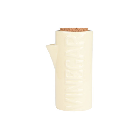 Estia Μπουκαλια για Λαδι & Ξυδι Allure Κεραμικα Ivory