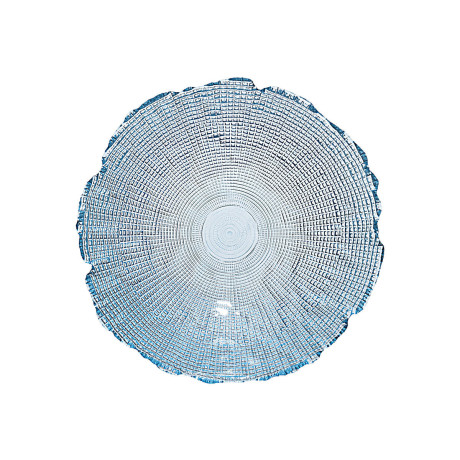 Estia Μπολ Γυαλινο Roche 16x5cm Μπλε