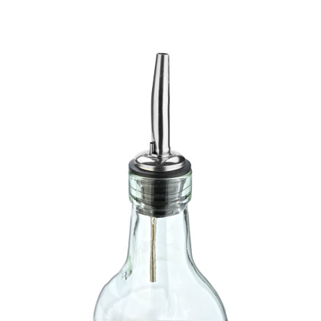 Estia Μπουκαλια για Λαδι & Ξυδι Γυαλινο 500ml me ροη σετ 3 Τεμ.