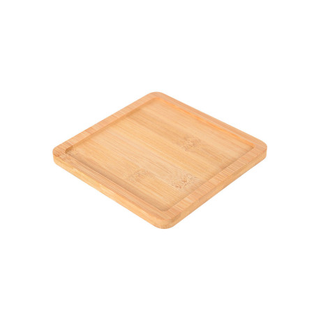 Estia Τηγανι Σερβιρισματος Iron Mantemenio 14cm με Βαση Bamboo
