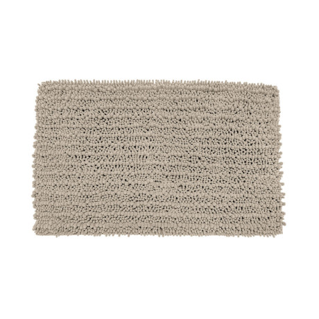 Estia Ταπετο Μπανιου Shaggy 80x50cm Πολυεστερα Taupe