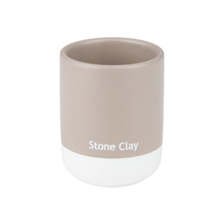 Estia Ποτηρακι Μπανιου Tone lab Κεραμικο Stone Clay