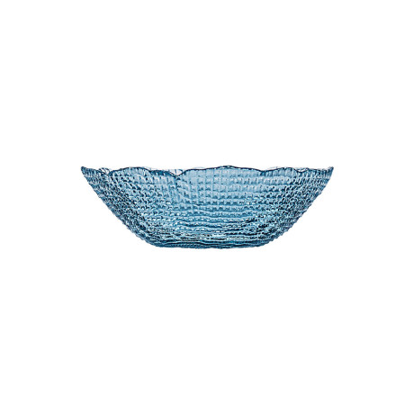 Estia Σαλατιερα Roche Γυαλινη 19.5x7.5cm Μπλε