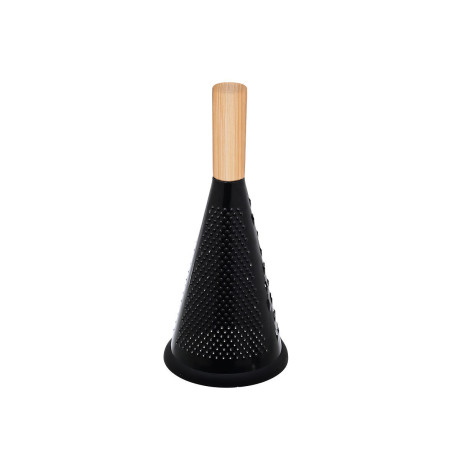 Estia Τριφτης Bamboo Essentials Ανοξειδωτος Κωνικος Μαυρος