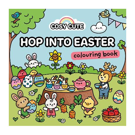 Cosy Cute hop Into Easter : Colouring Book pb