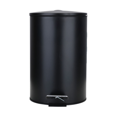 Χαρτοδοχειο Μπανιου Classic Soft Close 12lt ματ Μαυρο