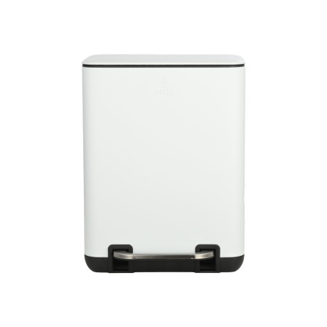 Estia Χαρτοδοχειο Μπανιου Cubic Soft Close 6lt Λευκο