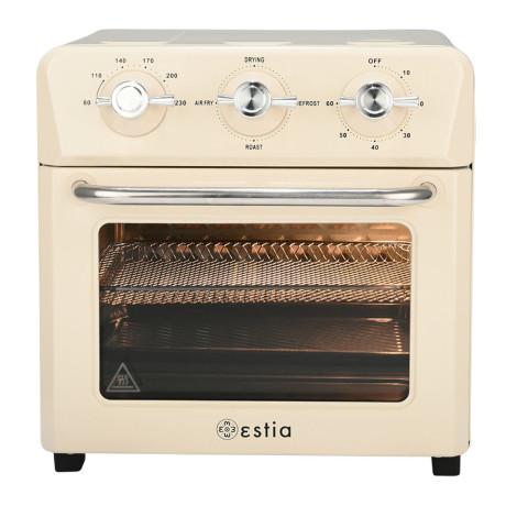 Estia Φριτεζα Αερος Retro Epoque 1400w 12lt με 4 Λειτουργειες Ψησιματος