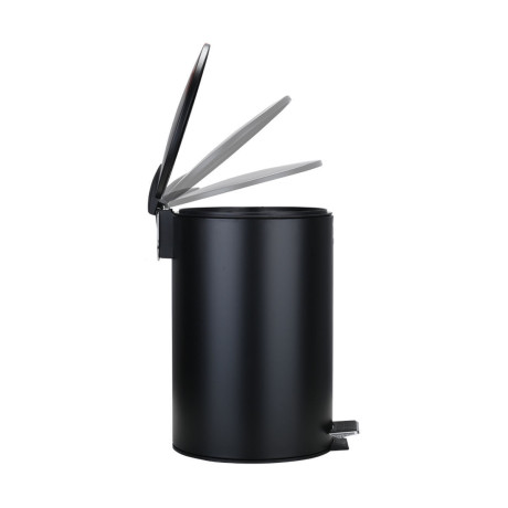 Χαρτοδοχειο Μπανιου Classic Soft Close 12lt ματ Μαυρο