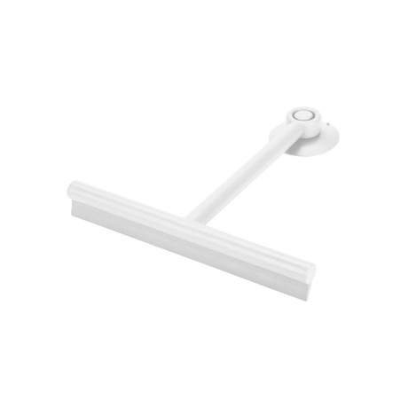 Estia Υαλοκαθαριστηρας Μπανιου με Βεντουζα Λευκος