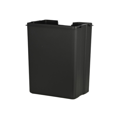 Estia Χαρτοδοχειο Μπανιου Cubic Soft Close 6lt Μαυρο