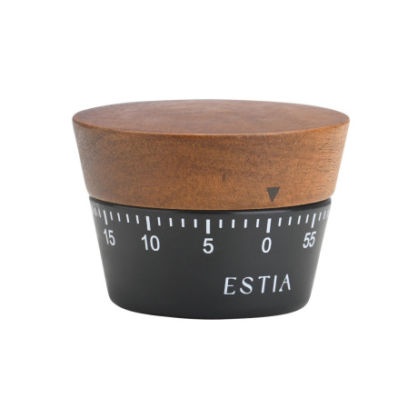 Estia Χρονομετρο Κουζινας Allure Αναλογικο 60 Λεπτων Μαυρο