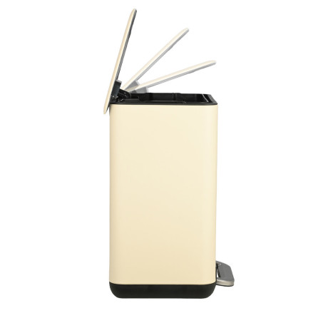 Estia Χαρτοδοχειο Μπανιου Cubic Soft Close 6lt Ivory