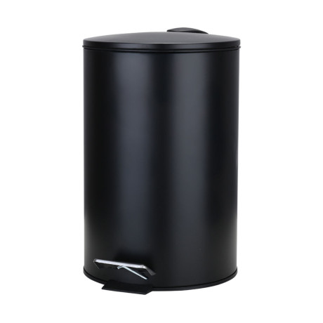 Χαρτοδοχειο Μπανιου Classic Soft Close 5lt ματ Μαυρο
