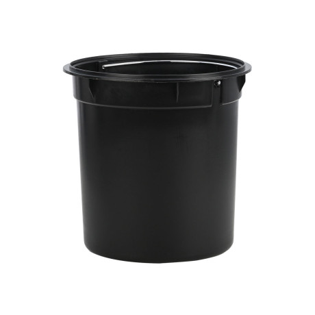 Χαρτοδοχειο Μπανιου Classic Soft Close 5lt ματ Μαυρο