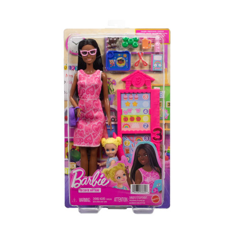 Mattel Barbie: Pack Careers With Kids (6 Designs) – Barbie® Careers Teacher Doll (Jmk17)